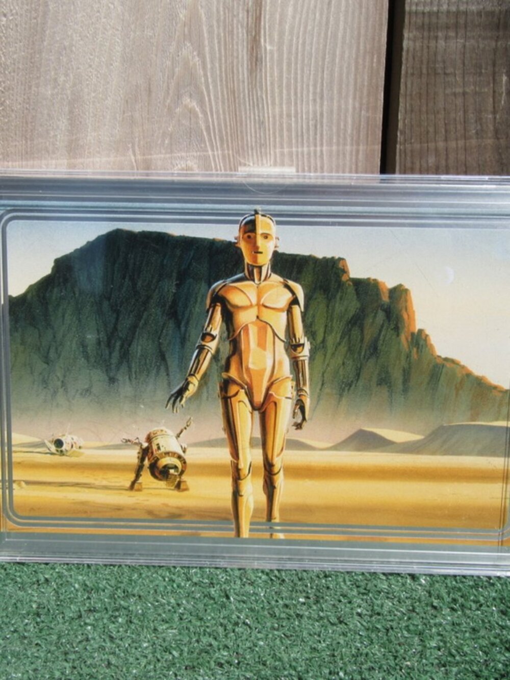 The Bradford Exchange Star Wars Tatooine Concept Art Metal Print Collection